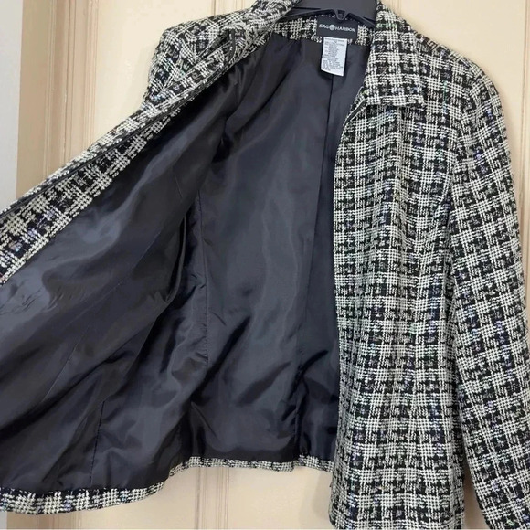 Sag Harbor Womens tweed jacket size 18 - Picture 3 of 8